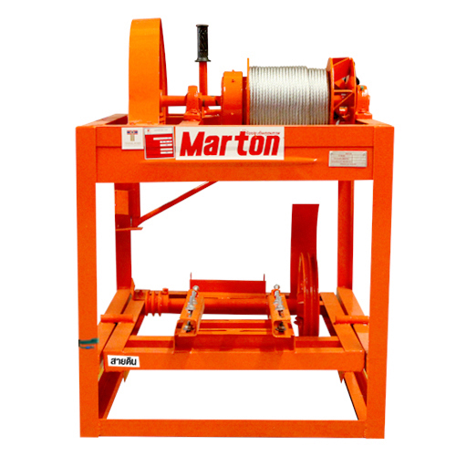 MARTON ลิฟท์ยกกระป๋องปูน 12กระป๋อง รุ่นใหญ่ รวมมอเตอร์330HP 220V - ภาพที่ 5