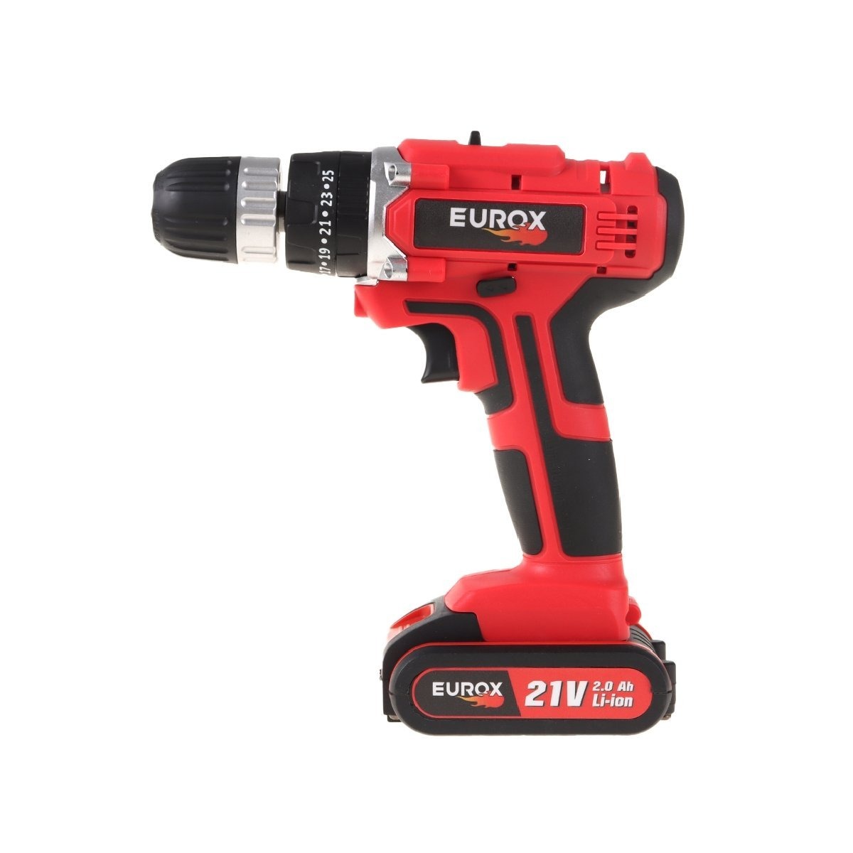 EUROX สว่านกระแทกไร้สาย 21V 2B (กล่องชุด) - ภาพที่ 6