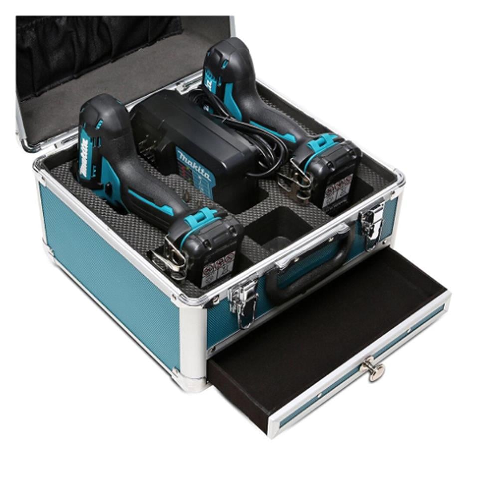 MAKITA COMBO KIT สว่านไขควงDF333DZ+ไขควงกระแทกTD110DZ+BOX 12V MAX - ภาพที่ 4