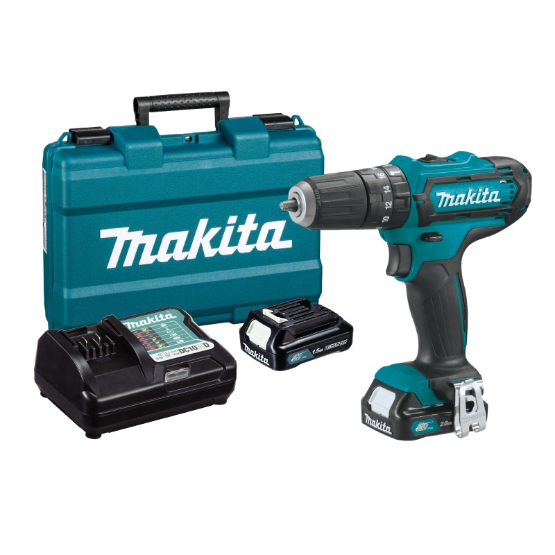 MAKITA HP333DWYE สว่านกระแทกไร้สาย10MMไร้สาย1 12VMAX