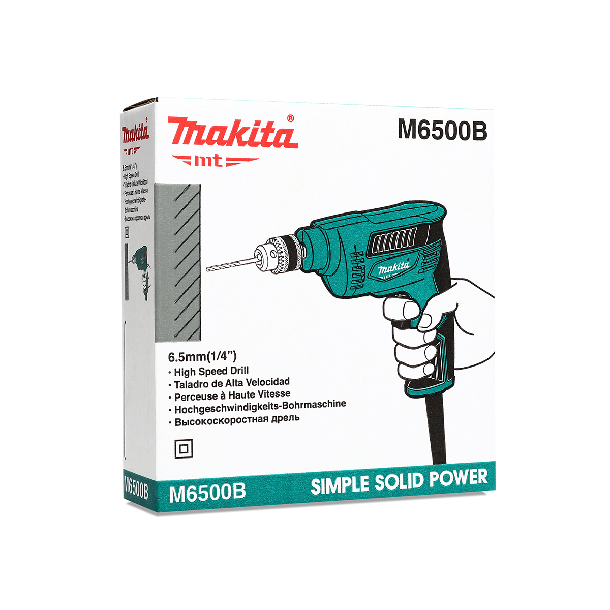 MAKITA สว่านไฟฟ้า 1/4นิ้ว ปรับรอบ 230W M6500B - ภาพที่ 3