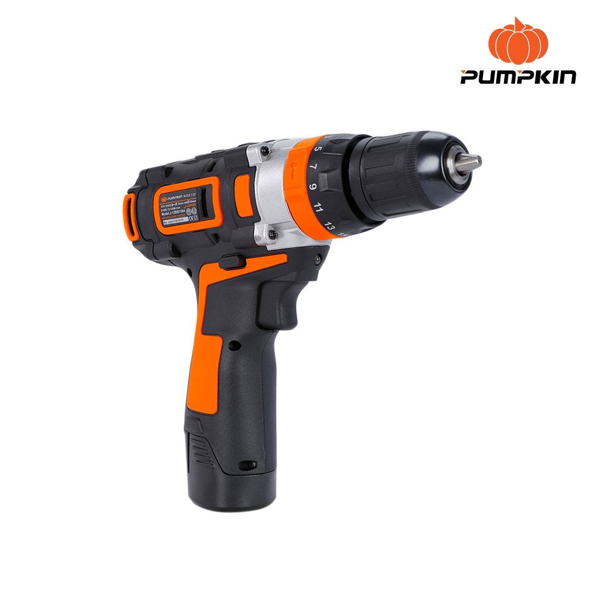 PUMPKIN สว่านกระแทกไร้สาย 12V J-Series J-12BID1504 ไร้แปรงถ่าน - ภาพที่ 3