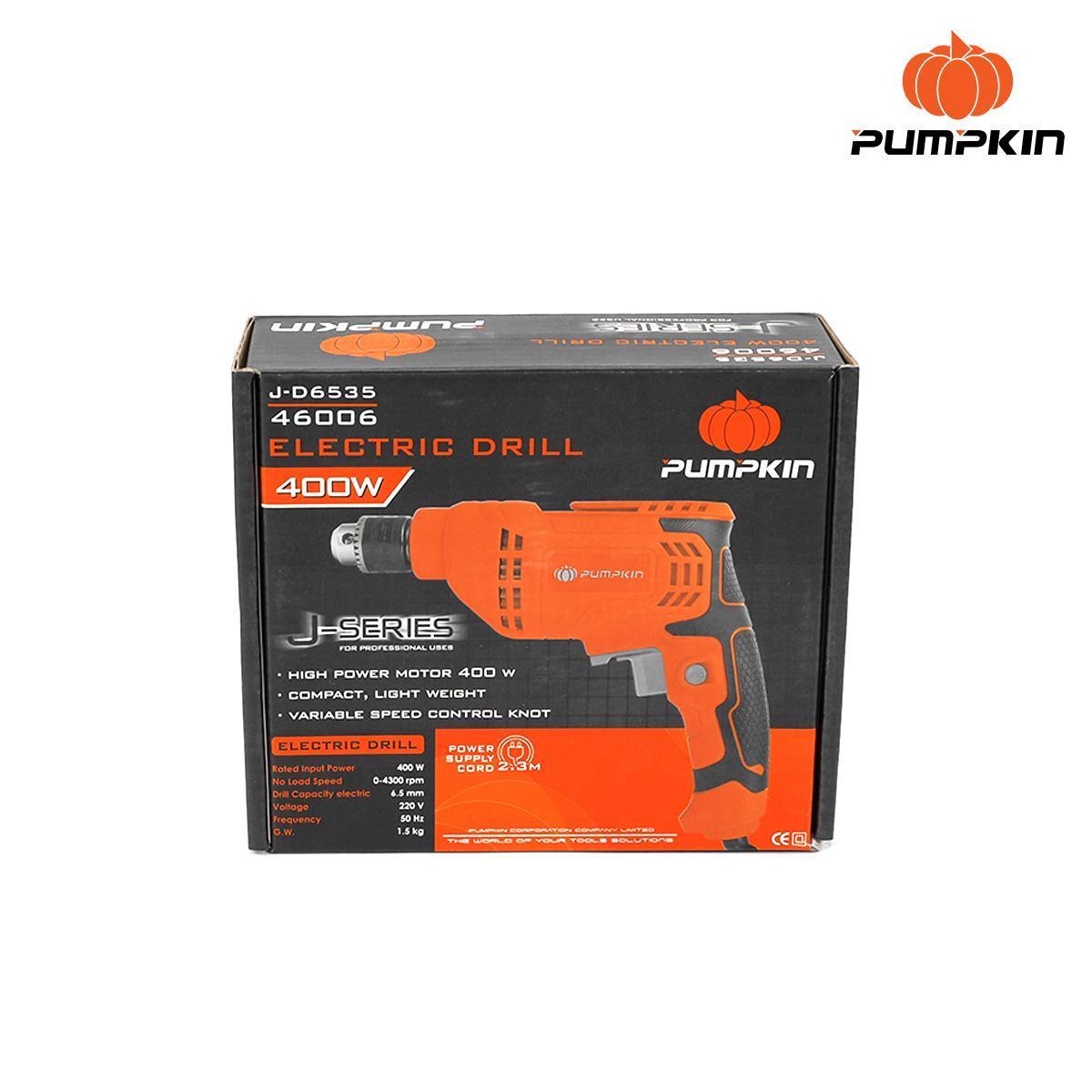 PUMPKIN สว่านไฟฟ้า J-Series J-D6535 2หุน 400W - ภาพที่ 3