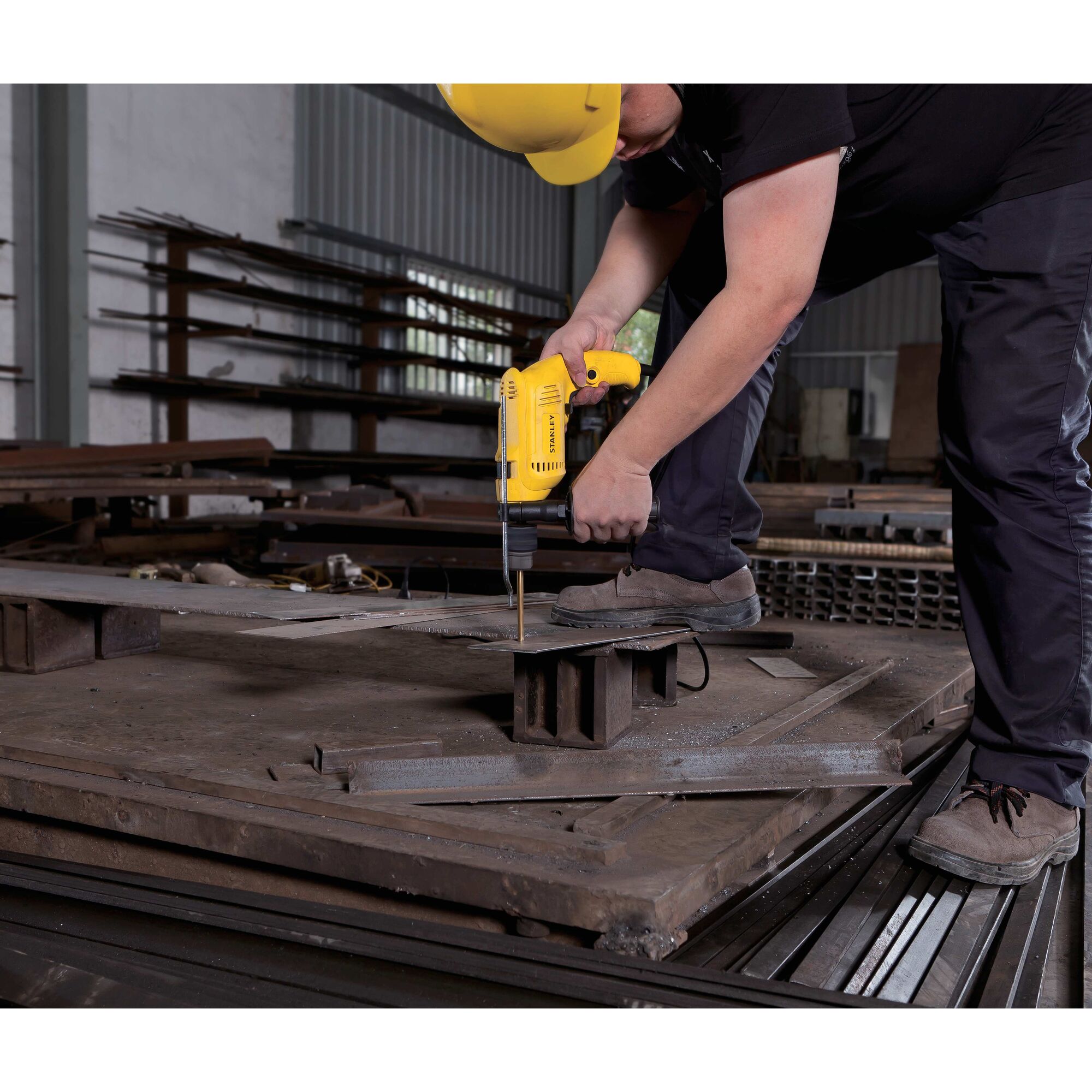 STANLEY สว่านกระแทก SDH 600K B1 600วัตต์ 13มม. - ภาพที่ 8