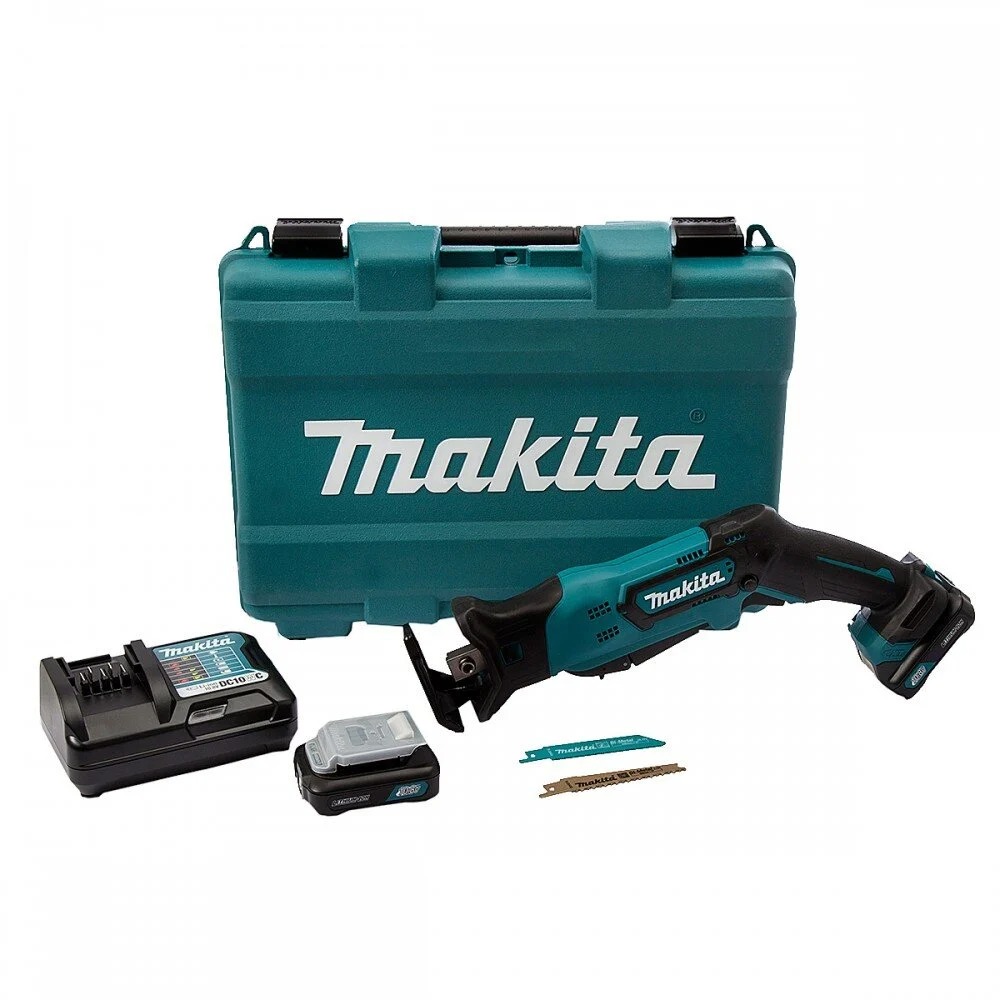 MAKITA ชุดเครื่องเลื่อยชักไร้สาย  JR105DWYE 12VMAX แบต2 - ภาพที่ 4