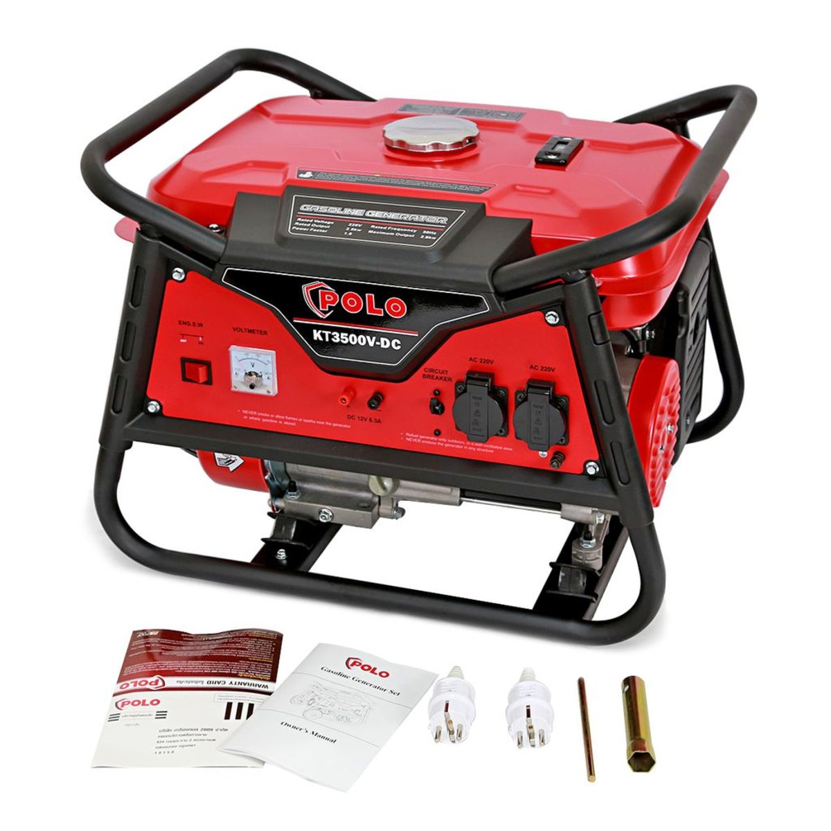 POLO เครื่องกำเนิดไฟฟ้า KT3500V-DC 2.5-2.8KW - ภาพที่ 16