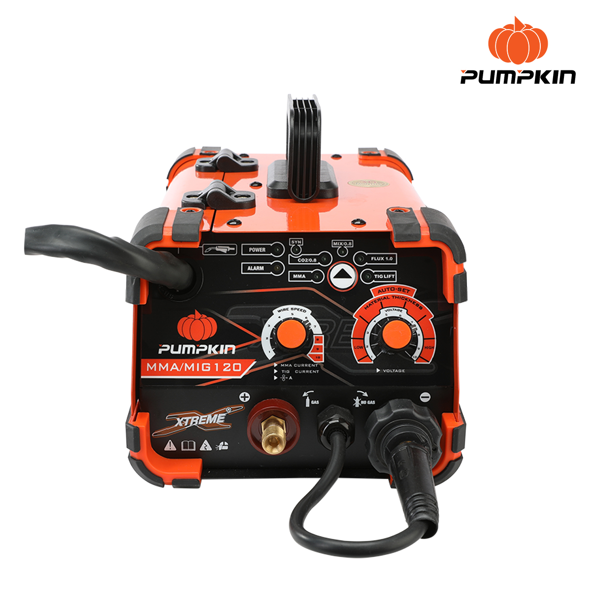 เครื่องเชื่อมอินเวอร์เตอร์ MMA/MIG120 XTREME รุ่น PTT-MIG120 PUMPKIN - ภาพที่ 2