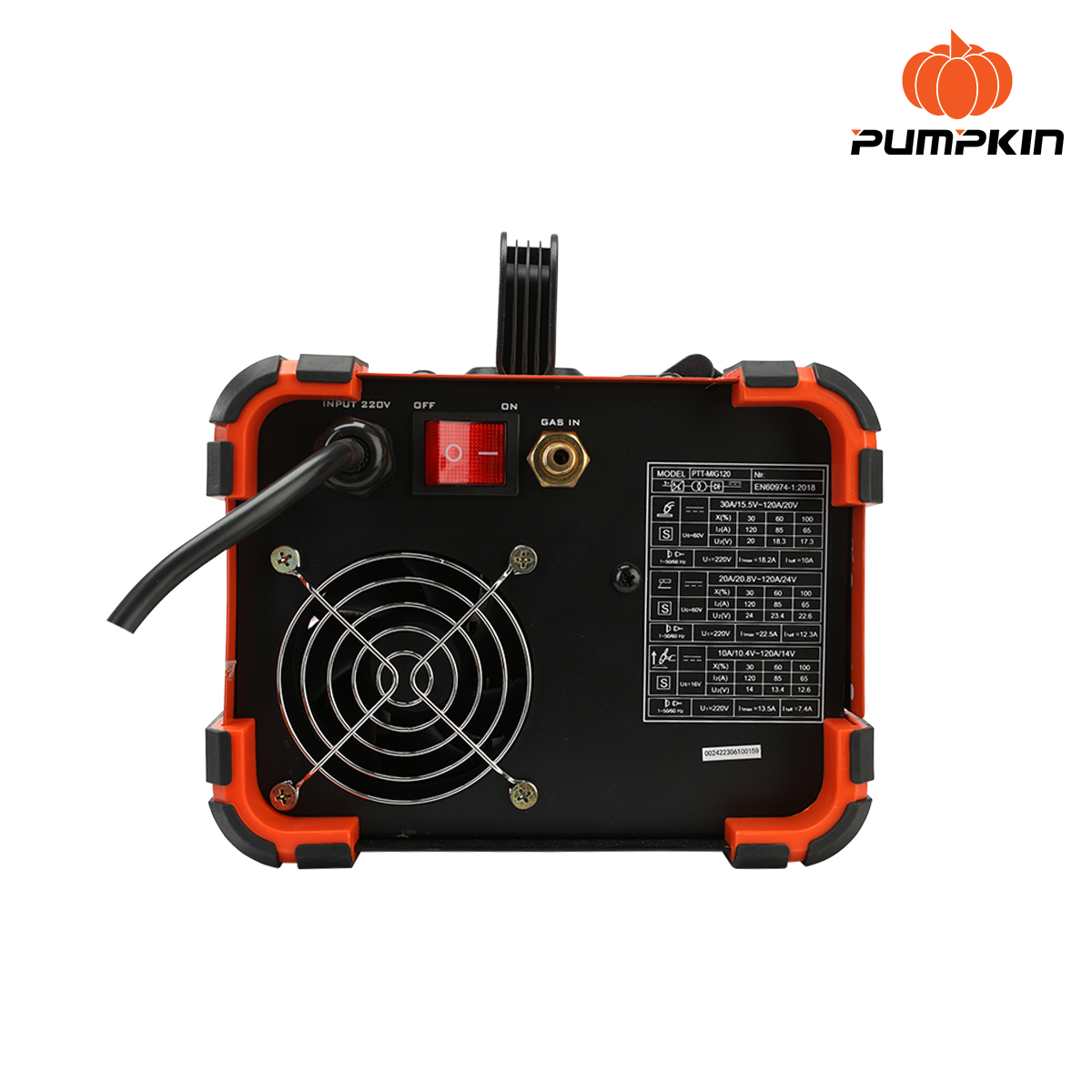 เครื่องเชื่อมอินเวอร์เตอร์ MMA/MIG120 XTREME รุ่น PTT-MIG120 PUMPKIN - ภาพที่ 5