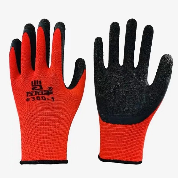 ถุงมือพาราหนา T-380 สีแดง (12คู่/แพ็ค) - ฮาร์ดแวร์ ราคา 240 บาท
