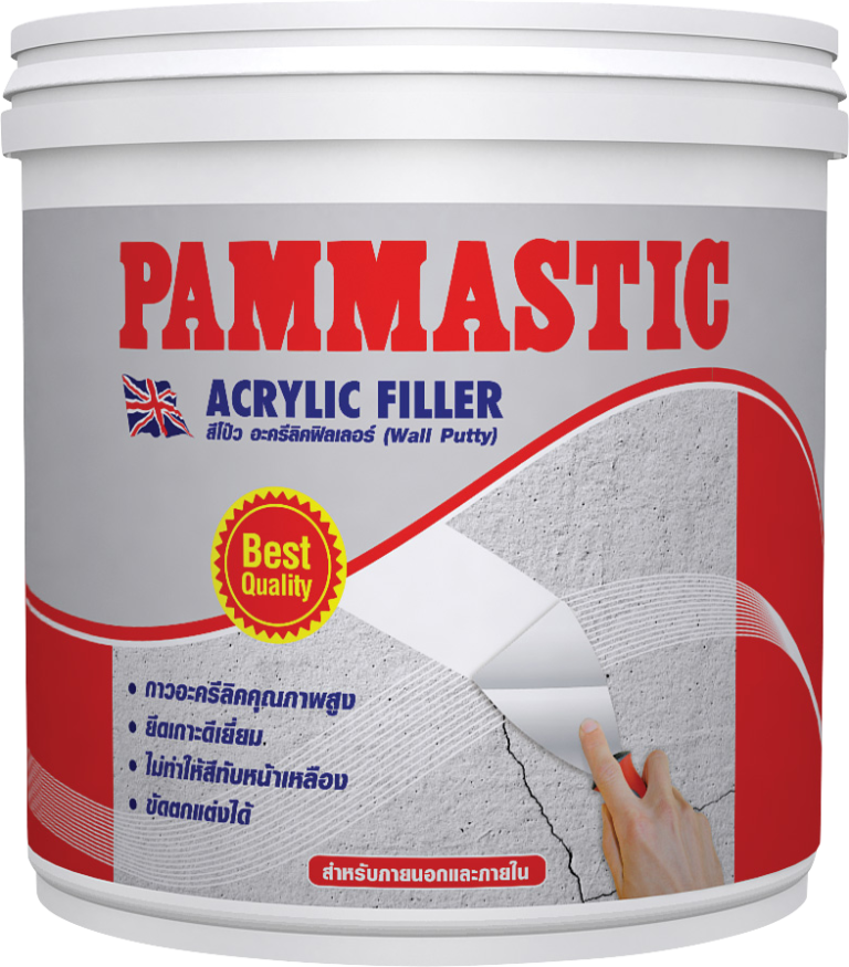 PAMMATIC อะคริลิค ซีลแลนท์ (อุดรอยแตก)#AS302 1กล. แบรนด์ Pamastic Paint - ฮาร์ดแวร์ ราคา 290 บาท