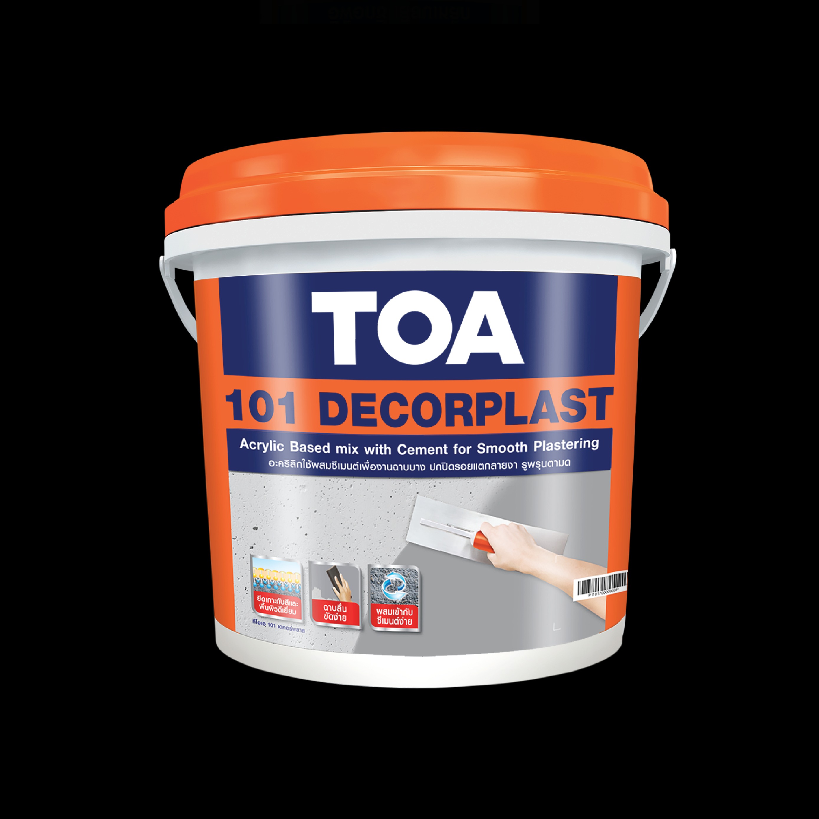 TOA 4SEASONS สีโป้ว อะคริลิคสำเร็จรูป D-COAT 102 18ลิตร แบรนด์ TOA PAINT - ฮาร์ดแวร์ ราคา 790 บาท