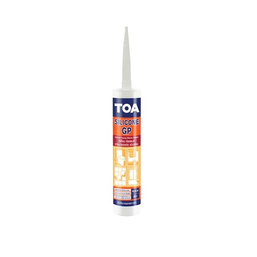 TOA ซิลิโคนซีลแลนท์(ชนิดกรด) สีใส 12/ลัง