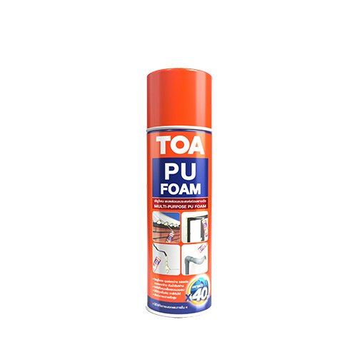 TOA พียูโฟม สเปรย์อเนกประสงค์ 500มล. แบรนด์ TOA Paint - ฮาร์ดแวร์ ราคา 219 บาท