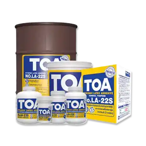 กาวลาเท็กซ์ 1.8 กก. LA 22S TOA แบรนด์ TOA PAINT - ฮาร์ดแวร์ ราคา 185 บาท