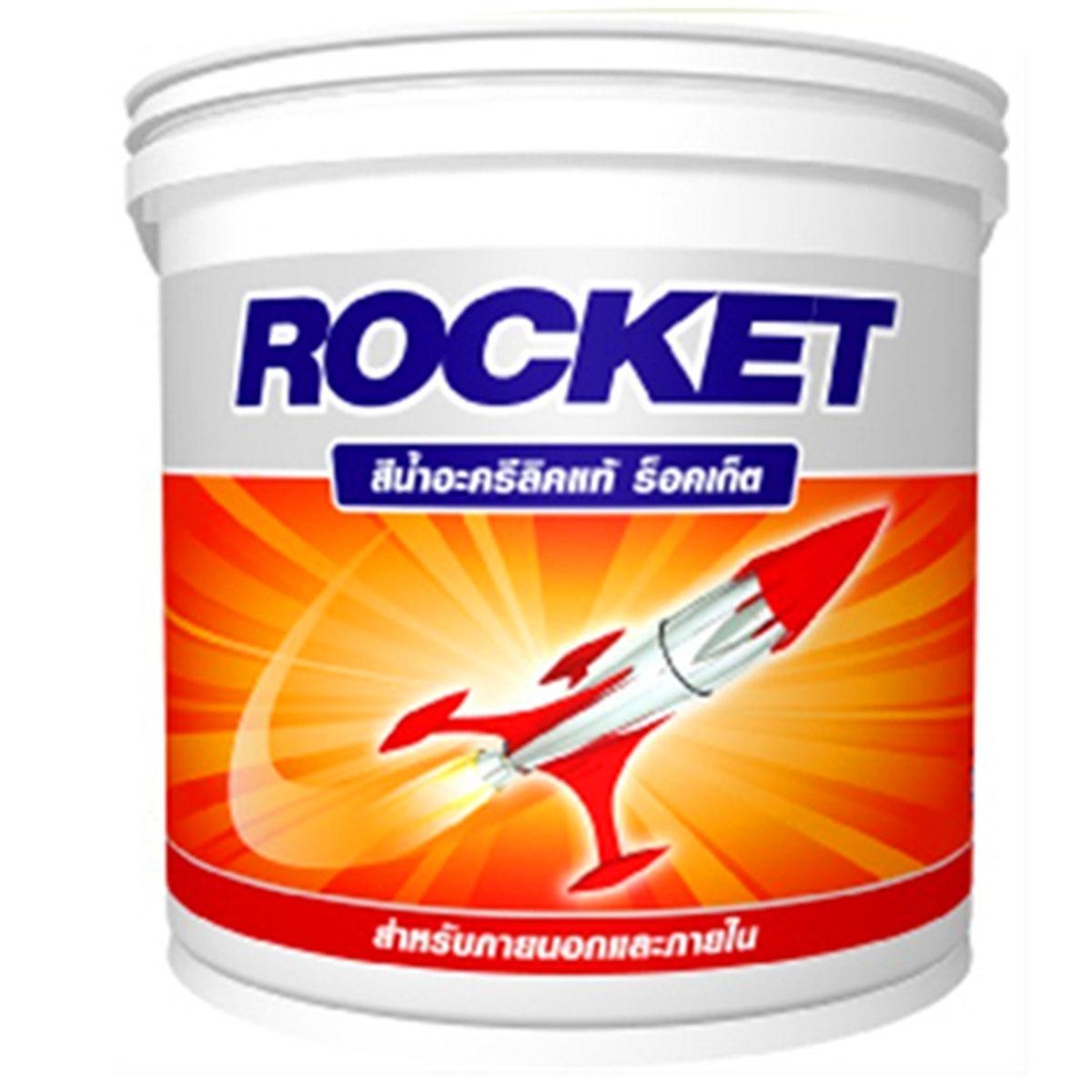 PAMMASTIC ROCKET ภายนอกและภายใน RM100 สีขาว 5กล. แบรนด์ Pamastic Paint - ฮาร์ดแวร์ ราคา 890 บาท