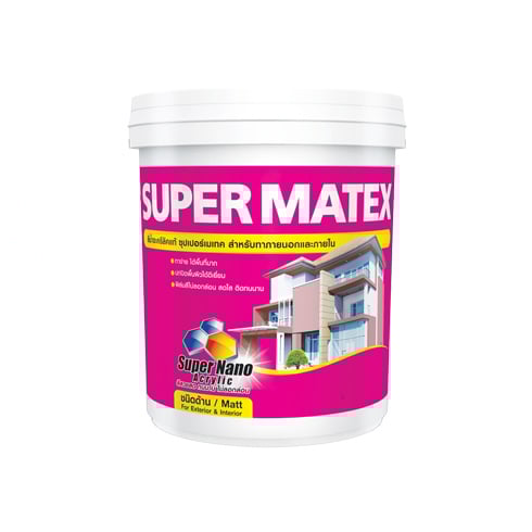TOA สีน้ำ ภายนอก SUPER MATEX #SP SM959 SUPER MATEX (แม่สีน้ำตาล) (กล)