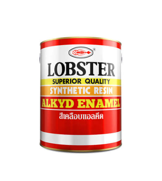 LOBSTER สีน้ำมันเคลือบเงา #940 กล. ครีม (4/ลัง)
