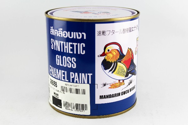 TOA เป็ดหงษ์ สีทาน้ำมันเคลือบเงา M888 (กล.) ดำด้าน แบรนด์ TOA Paint - ฮาร์ดแวร์ ราคา 459 บาท