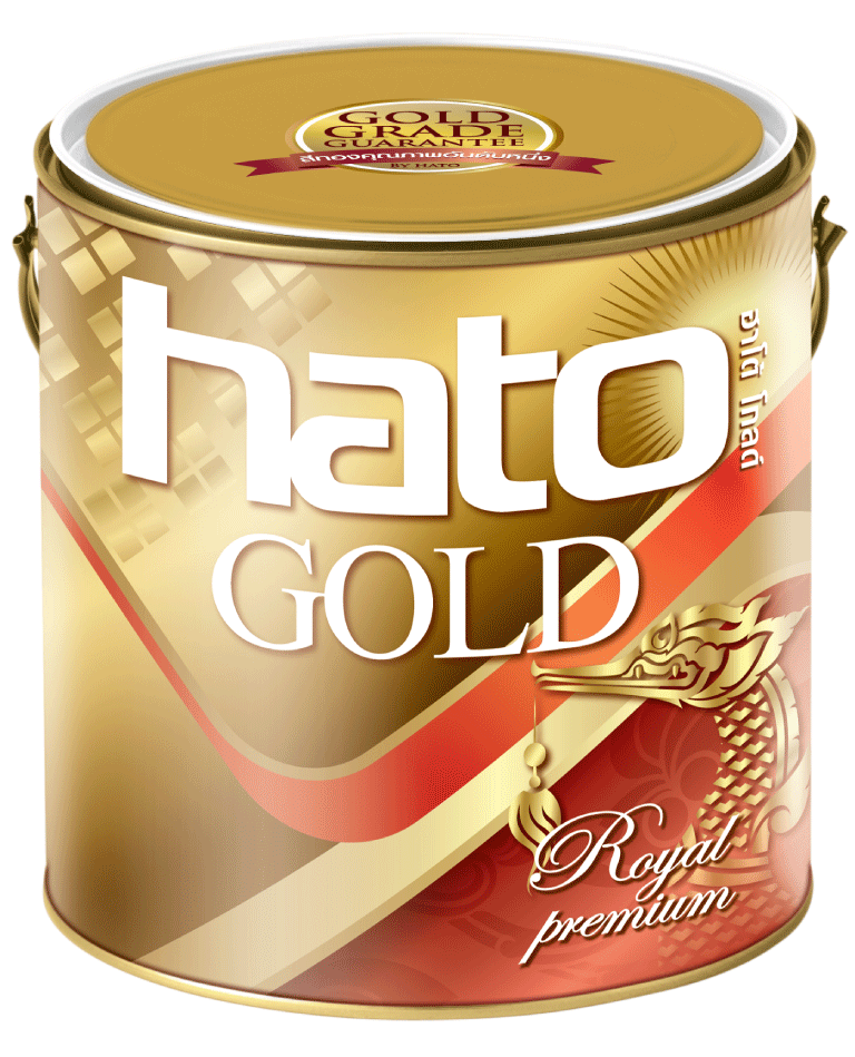HATO สีทองคำ เอมเพอเรอร์ สูตรนํ้ามัน #BJ9009 (3.785ลิตร) แบรนด์ HATO - ฮาร์ดแวร์ ราคา 4,800 บาท