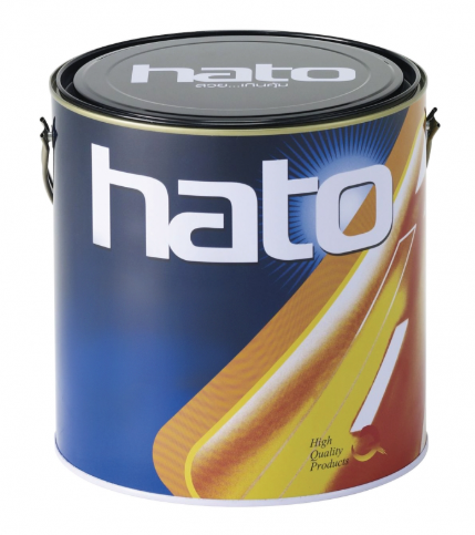 สีอะคริลิกแห้งเร็ว (สีทับหน้าอ่อน) #AC7203 สีแดง HATO