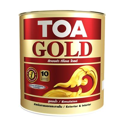 โกลด์ สีรองพื้น สูตรน้ำ PW222 (1กล.) TOA