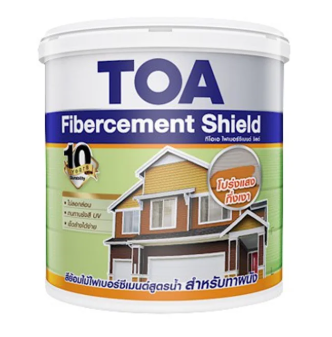 สีน้ำกึ่งเงา ไฟเบอร์ซีเมนต์ #FS004 (1กล.) โชว์ลาย TOA