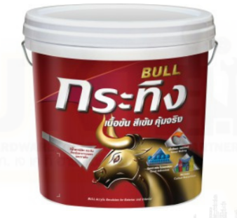 สีรองพื้นปูนใหม่ Bull Acrylic Resisting Primer KP300 (5กล.) BEGER