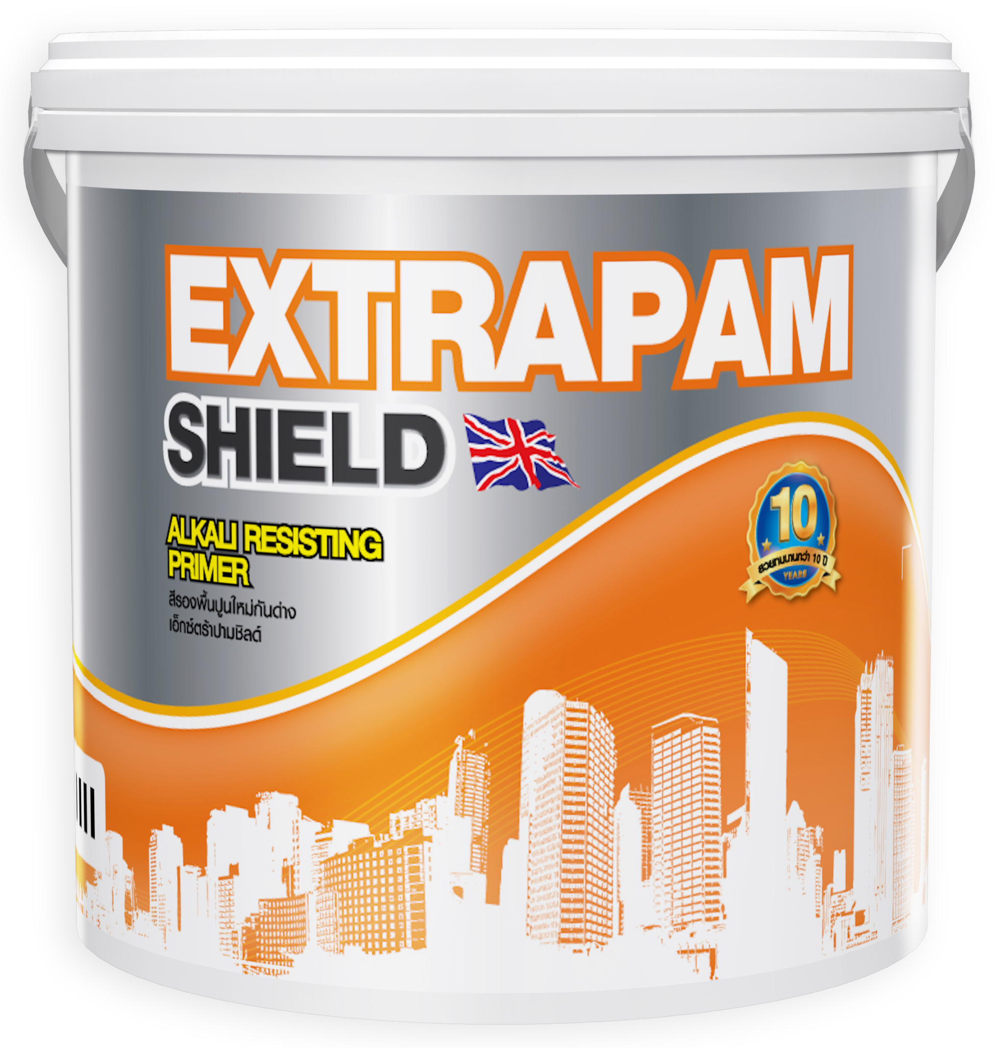 สีรองพื้นปูนใหม่ EXTRAPAM #00000 (15ลิตร) PAMMASTIC