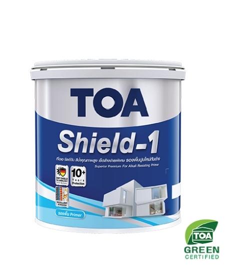 TOA สีรองพื้นปูนใหม่กันด่าง ชิลด์วัน นาโน #E1000 5กล. แบรนด์ TOA Paint - ฮาร์ดแวร์ ราคา 2,750 บาท