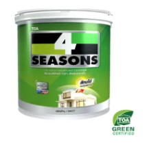 สีน้ำภายใน ด้าน 4 SEASONS เบส D (2.5กล.) TOA