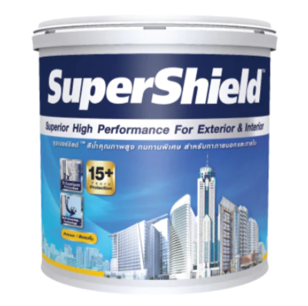 สีน้ำภายนอก กึ่งเงา SUPER SHIELD เบส B (2.5กล.) TOA