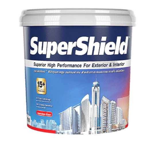 สีน้ำภายนอก กึ่งเงา SUPER SHIELD เบส D (2.5กล.) TOA