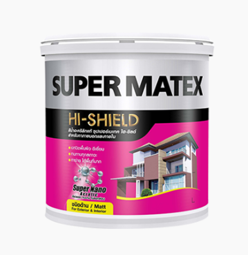 สีน้ำภายนอก SUPER MATEX เบส A (2.5กล.) TOA