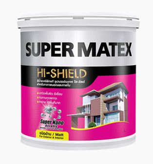 สีน้ำภายนอก SUPER MATEX เบส C (2.5กล.) TOA