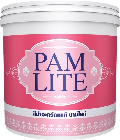 สีน้ำภายนอก ปามไลท์ ชนิดด้าน เบส A 2.5กล. PAMMASTIC PAMLITE