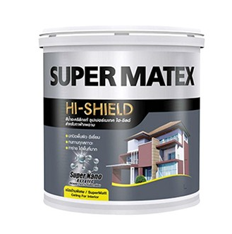 สีน้ำทาฝ้า SUPER MATEX #SM700 (ถัง) สีขาว TOA