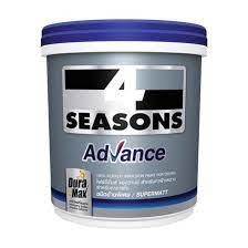 TOA สีน้ำ ทาฝ้าเพดาน #A7000 4 SEASONS สีขาว (ถัง)