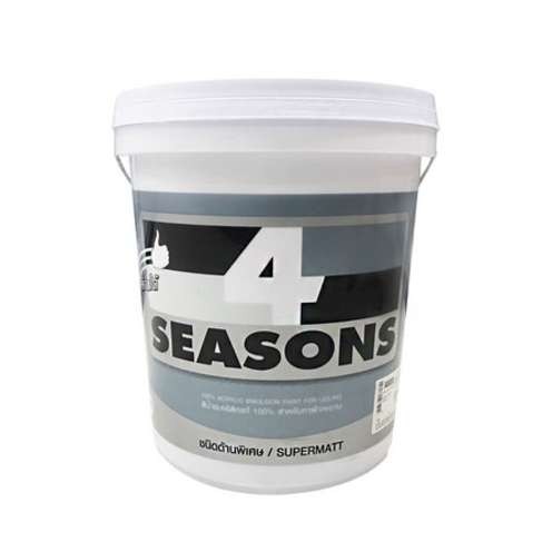 TOA สีน้ำ ทาฝ้าเพดาน #A8000 4 SEASONS ครันบุหรี (ถัง)