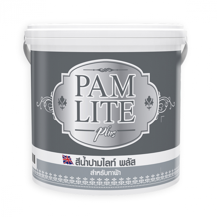 สีทาฝ้าเพดาน ปามไลท์ ชนิดด้านพิเศษ #AM999 สีควันบุหรี่ 1กล. PAMLITE สีทาฝ้าเพดาน ปามไลท์ ชนิดด้านพิเศษ #AM999 สีควันบุหรี่ 1กล. PAMLITE - ดำรงค์โฮมพลัส