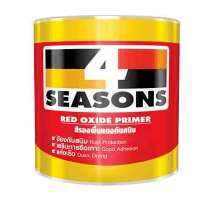 สีรองพื้นแดงกันสนิม 4 SEASONS #F1024 (1กล.) TOA