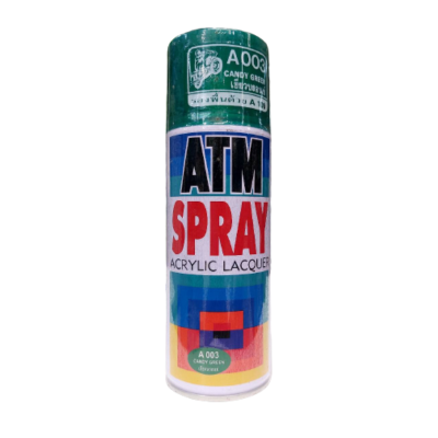 ATM สีสเปรย์ #003 เขียวบรอนซ์ มอเตอร์  (12/ลัง) แบรนด์ ATM - ฮาร์ดแวร์ ราคา 69 บาท