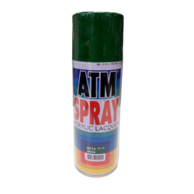 ATM สีสเปรย์ #214 เขียว (12/ลัง) แบรนด์ ATM - ฮาร์ดแวร์ ราคา 49 บาท