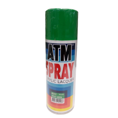 ATM สีสเปรย์ #217 เขียวอ่อน (12/ลัง) แบรนด์ ATM - ฮาร์ดแวร์ ราคา 49 บาท