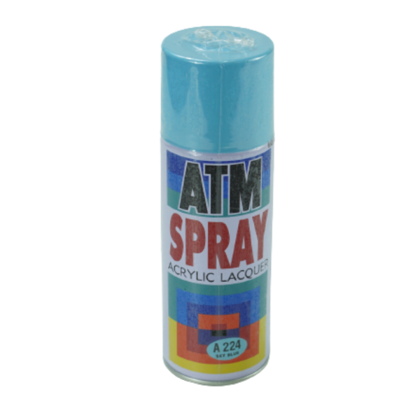 ATM สีสเปรย์ #224 ฟ้า (12/ลัง) แบรนด์ ATM - ฮาร์ดแวร์ ราคา 49 บาท