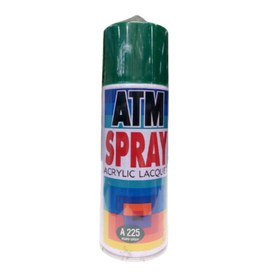 ATM สีสเปรย์ #225 เขียวใบตอง (12/ลัง) แบรนด์ ATM - ฮาร์ดแวร์ ราคา 49 บาท
