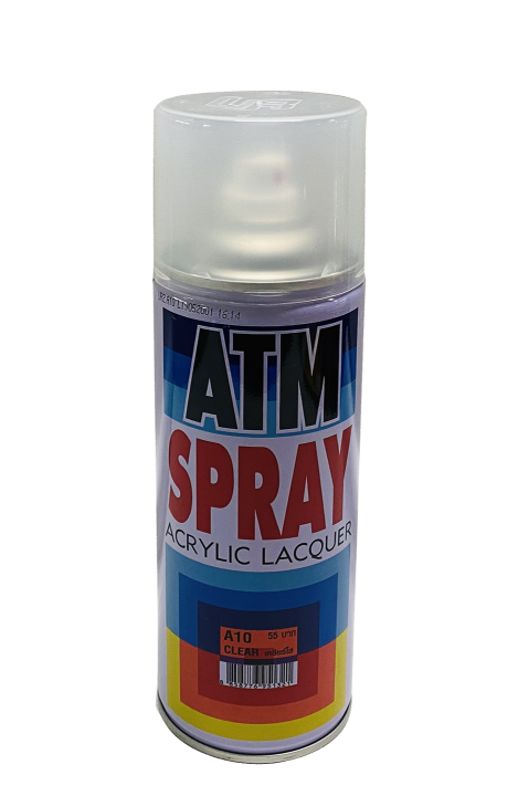 ATM สีสเปรย์ #A10 ใส  (12/ลัง) แบรนด์ ATM - ฮาร์ดแวร์ ราคา 49 บาท