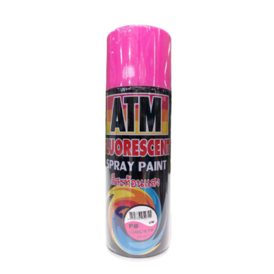 ATM สีสเปรย์ F6 ชมพูสะท้อนแสง (12/ลัง) แบรนด์ ATM - ฮาร์ดแวร์ ราคา 75 บาท
