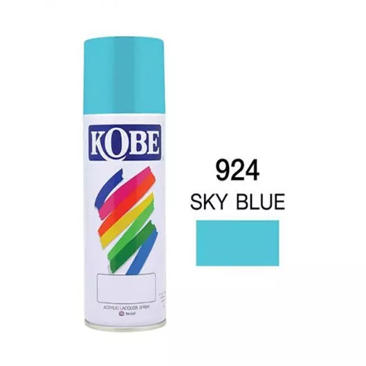 KOBE สีสเปรย์ #924 (ฟ้า) แบรนด์ KOBE - ฮาร์ดแวร์ ราคา 49 บาท