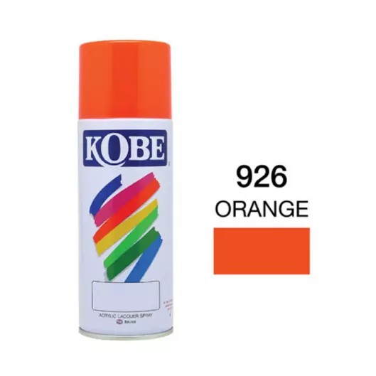 KOBE สีสเปรย์ #926 (ส้ม) แบรนด์ KOBE - ฮาร์ดแวร์ ราคา 49 บาท