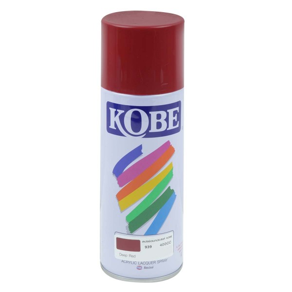 KOBE สีสเปรย์ #939 (แดงเลือดหมู) แบรนด์ KOBE - ฮาร์ดแวร์ ราคา 49 บาท